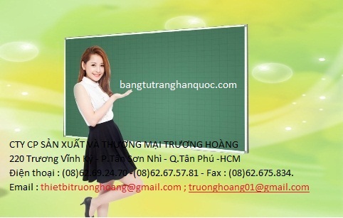 Bảng từ dùng phấn hàn quốc